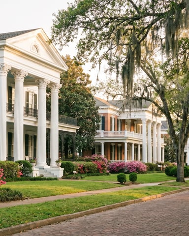 Antebellum Homes & District